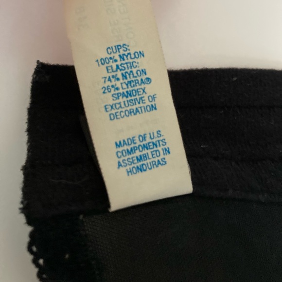 Vintage Black Corset Bra Frederick’s of Hollywood Corset Size 34B - Picture 5 of 6